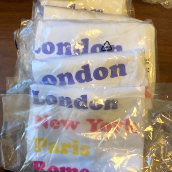 ✅SOLD J. CREW COLLECTOR TEE LONDON NYC PARIS NWT XL - Picture 7 of 10